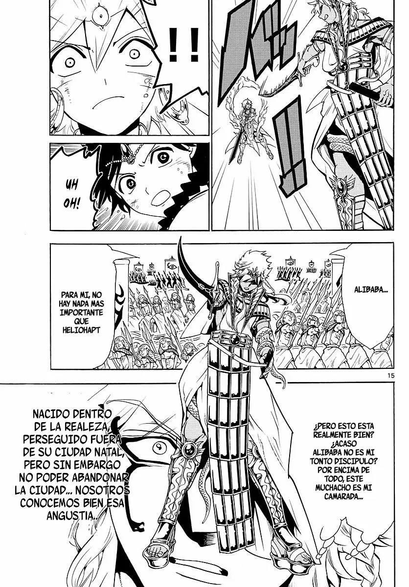Magi - Labyrinth of Magic capítulo 355, página 17