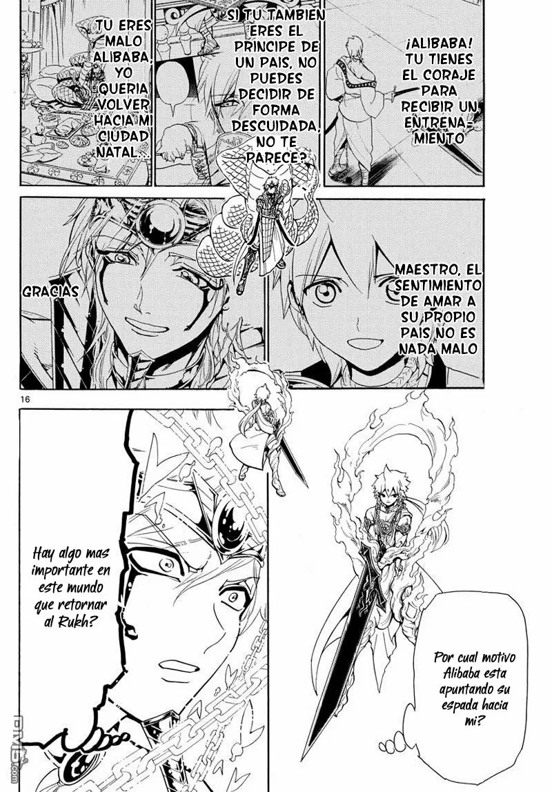 Magi - Labyrinth of Magic capítulo 355, página 18
