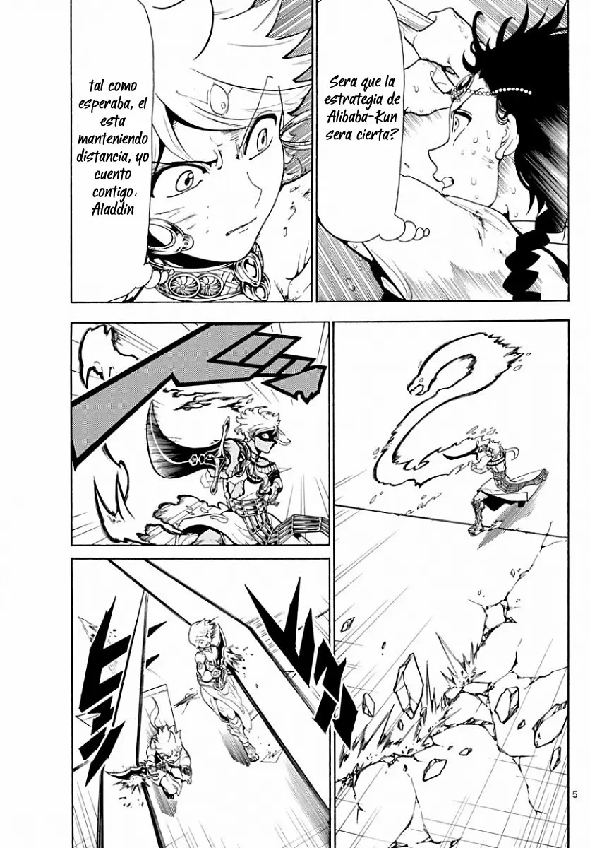 Magi - Labyrinth of Magic capítulo 356, página 5