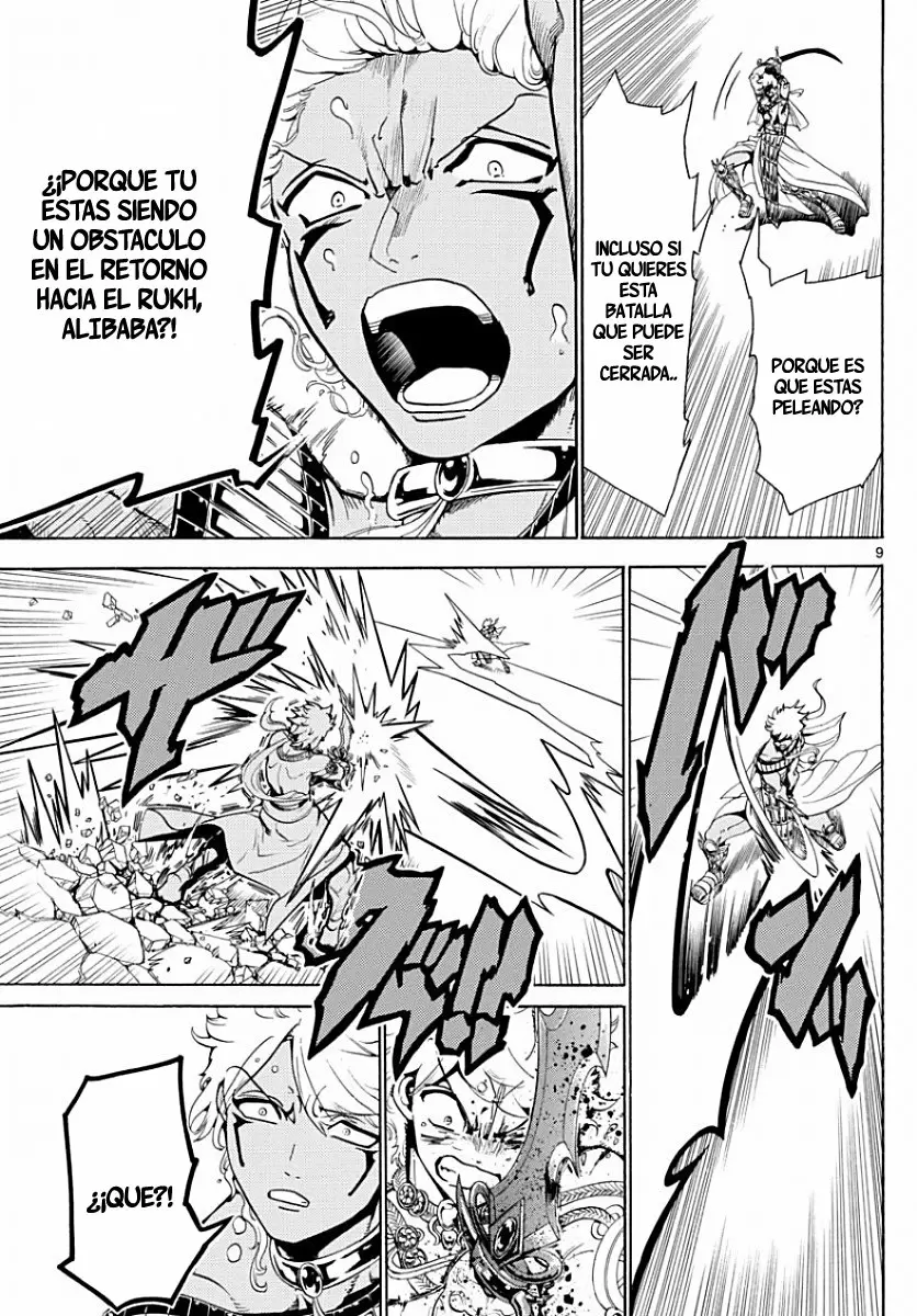 Magi - Labyrinth of Magic capítulo 356, página 8