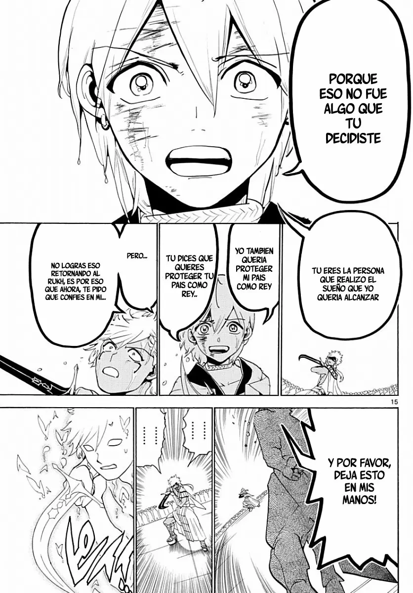 Magi - Labyrinth of Magic capítulo 356, página 14