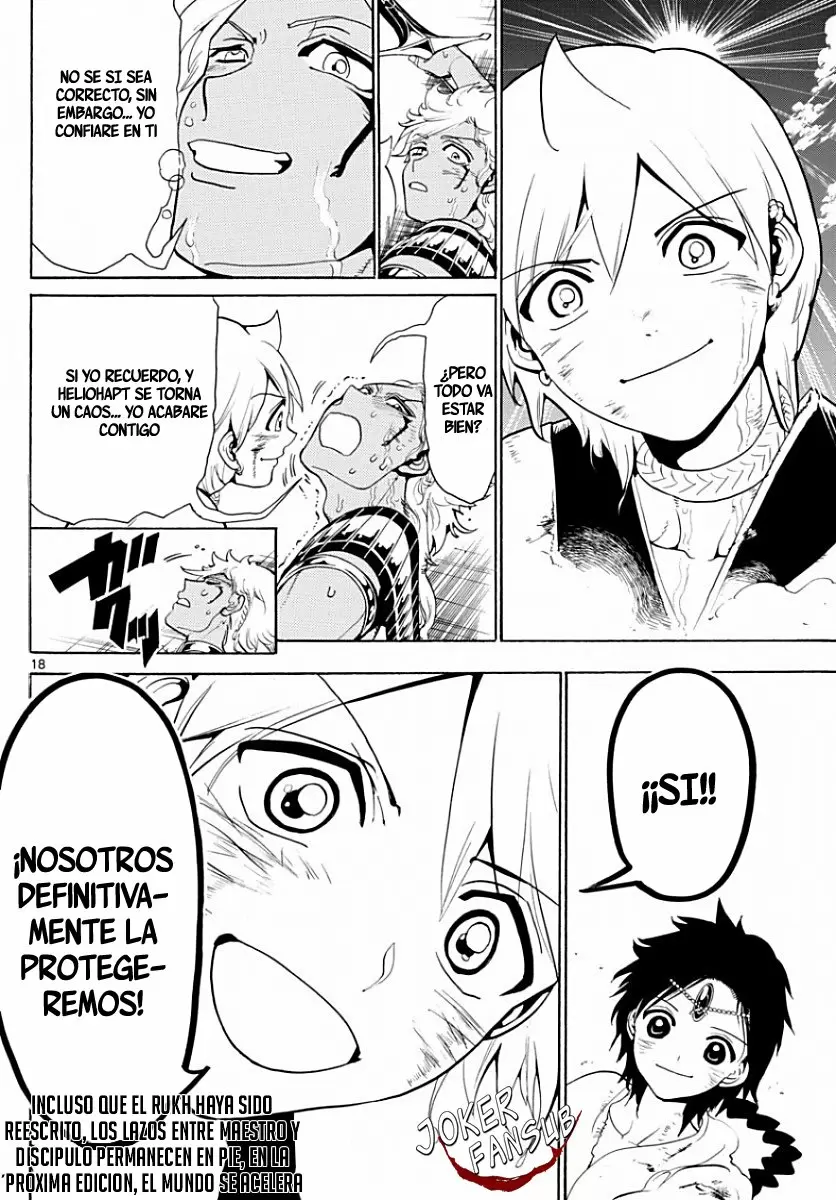 Magi - Labyrinth of Magic capítulo 356, página 17