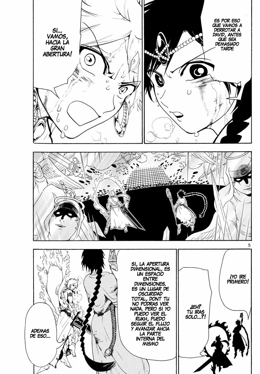Magi - Labyrinth of Magic capítulo 357, página 5