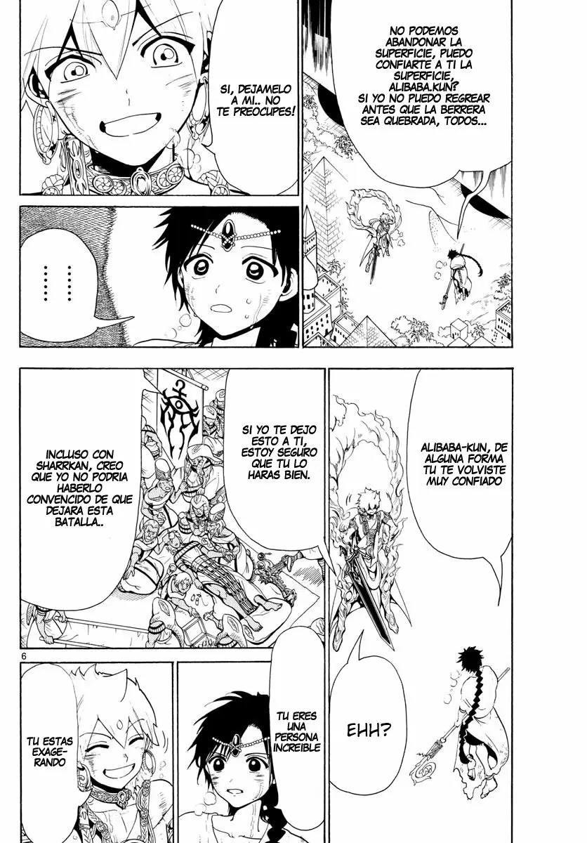 Magi - Labyrinth of Magic capítulo 357, página 6