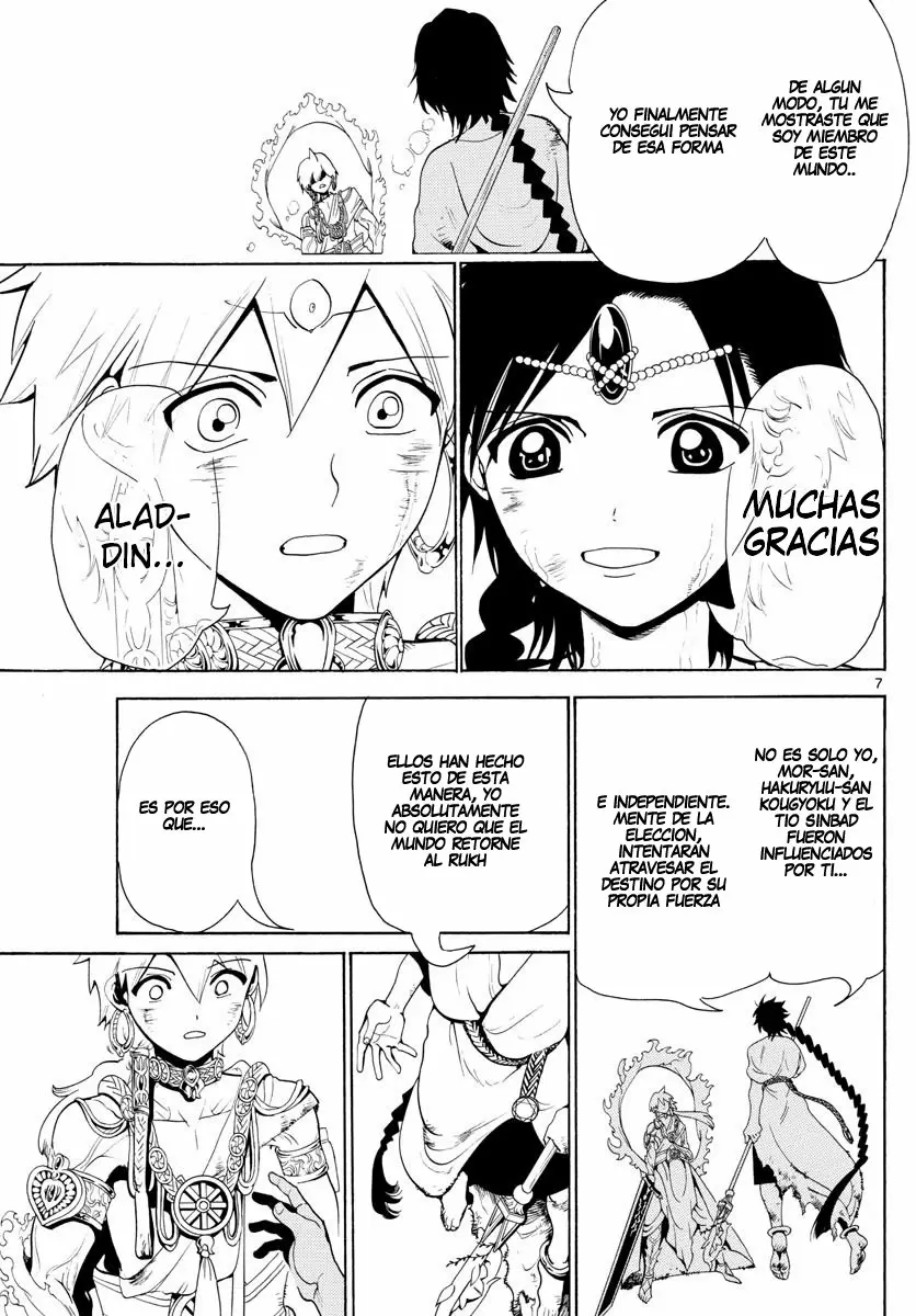 Magi - Labyrinth of Magic capítulo 357, página 7