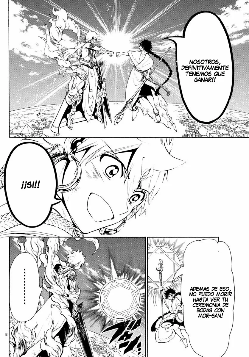 Magi - Labyrinth of Magic capítulo 357, página 8