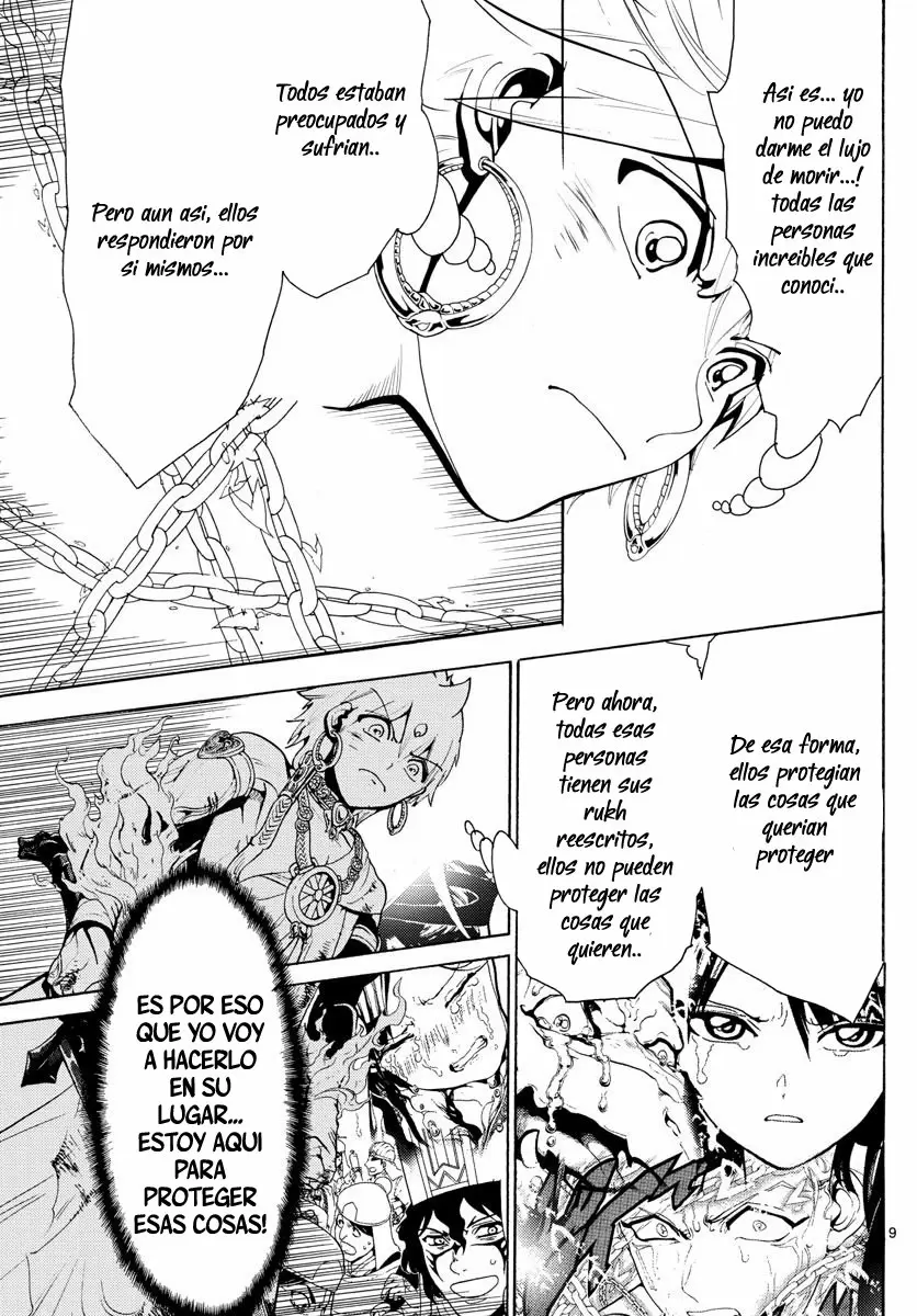 Magi - Labyrinth of Magic capítulo 357, página 9