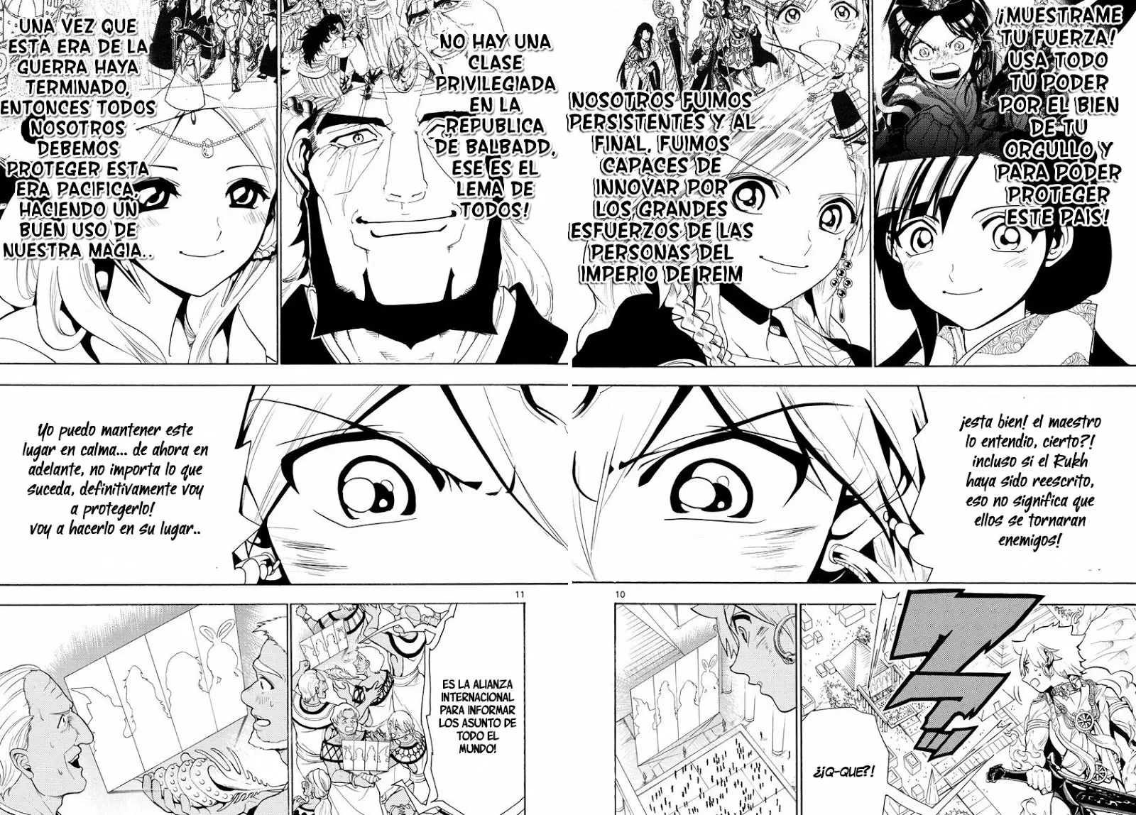Magi - Labyrinth of Magic capítulo 357, página 10