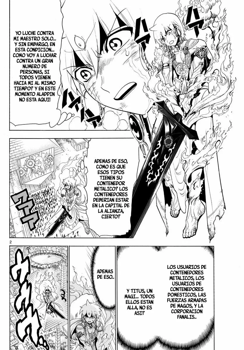 Magi - Labyrinth of Magic capítulo 358, página 2