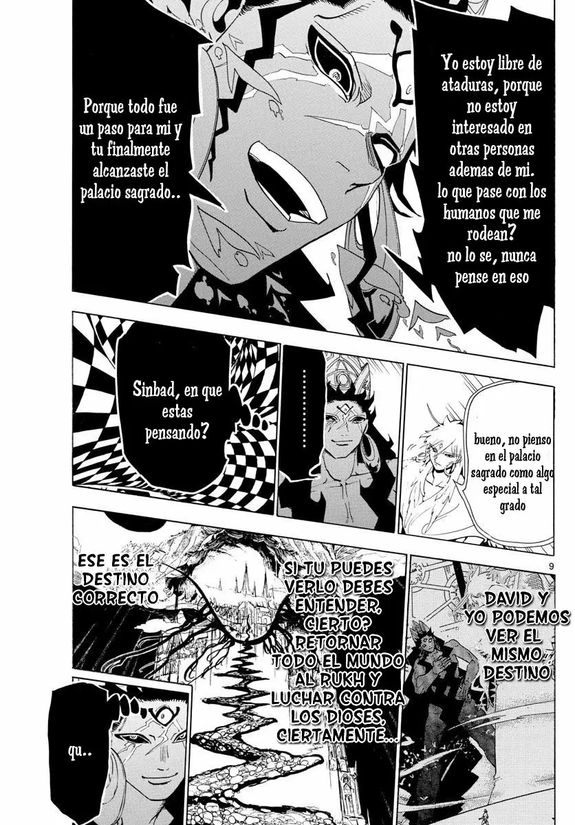 Magi - Labyrinth of Magic capítulo 358, página 9