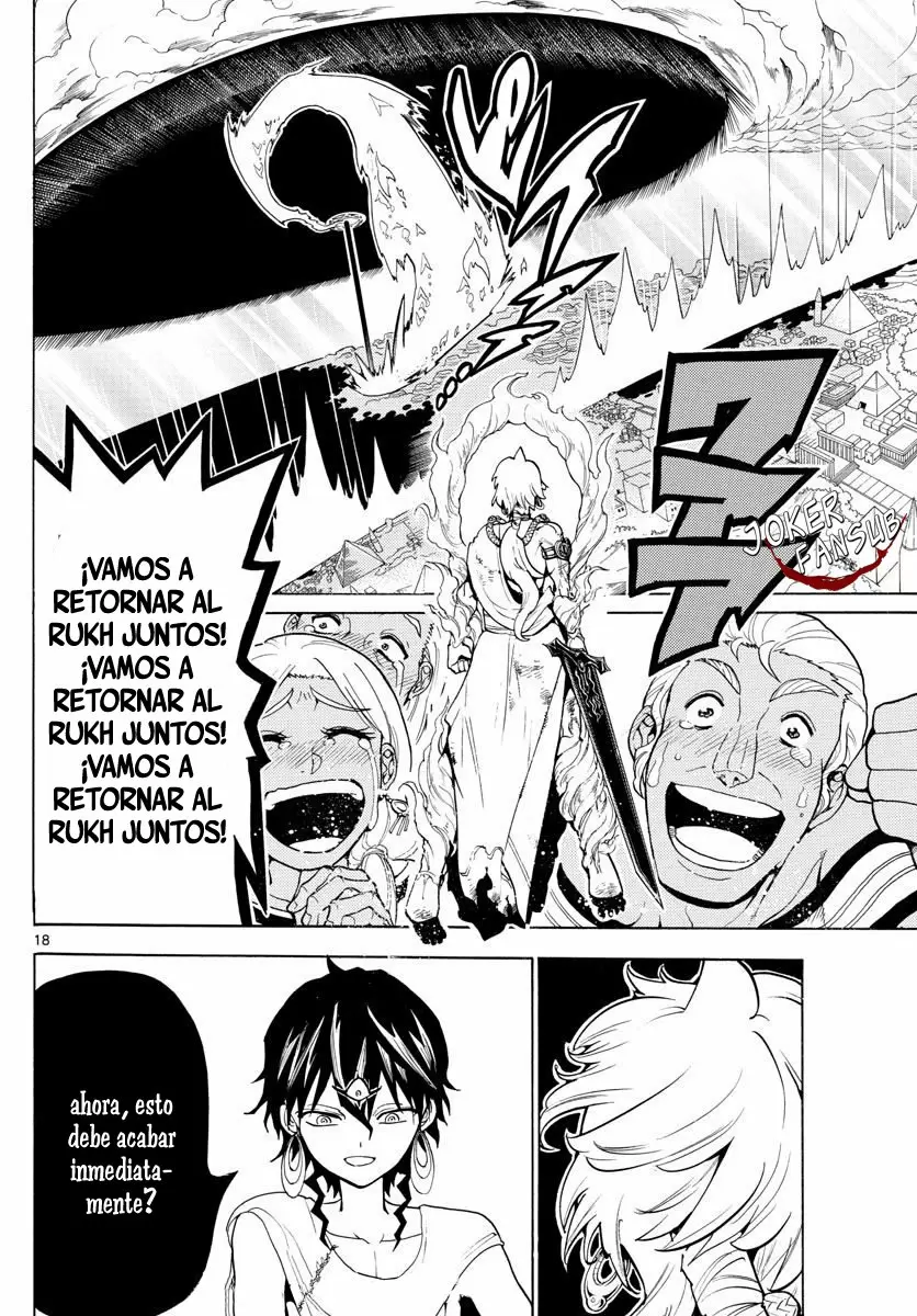 Magi - Labyrinth of Magic capítulo 358, página 17
