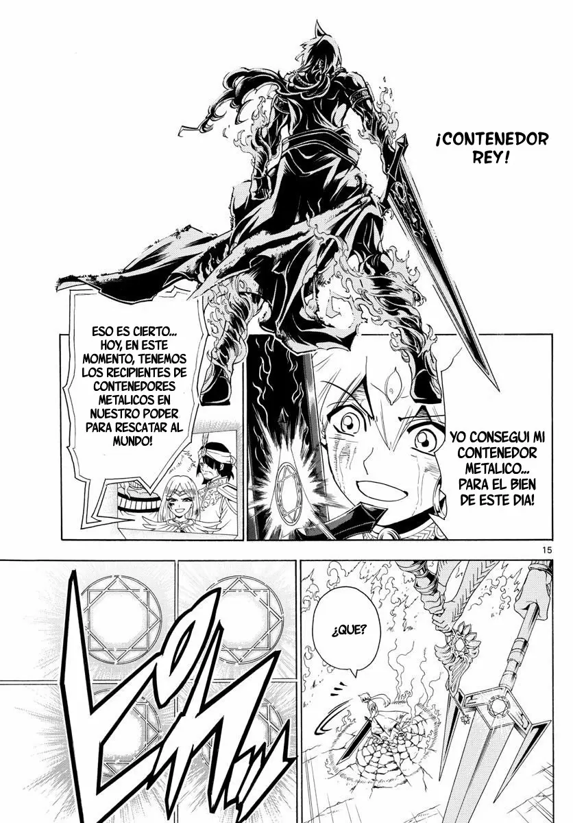 Magi - Labyrinth of Magic capítulo 359, página 15