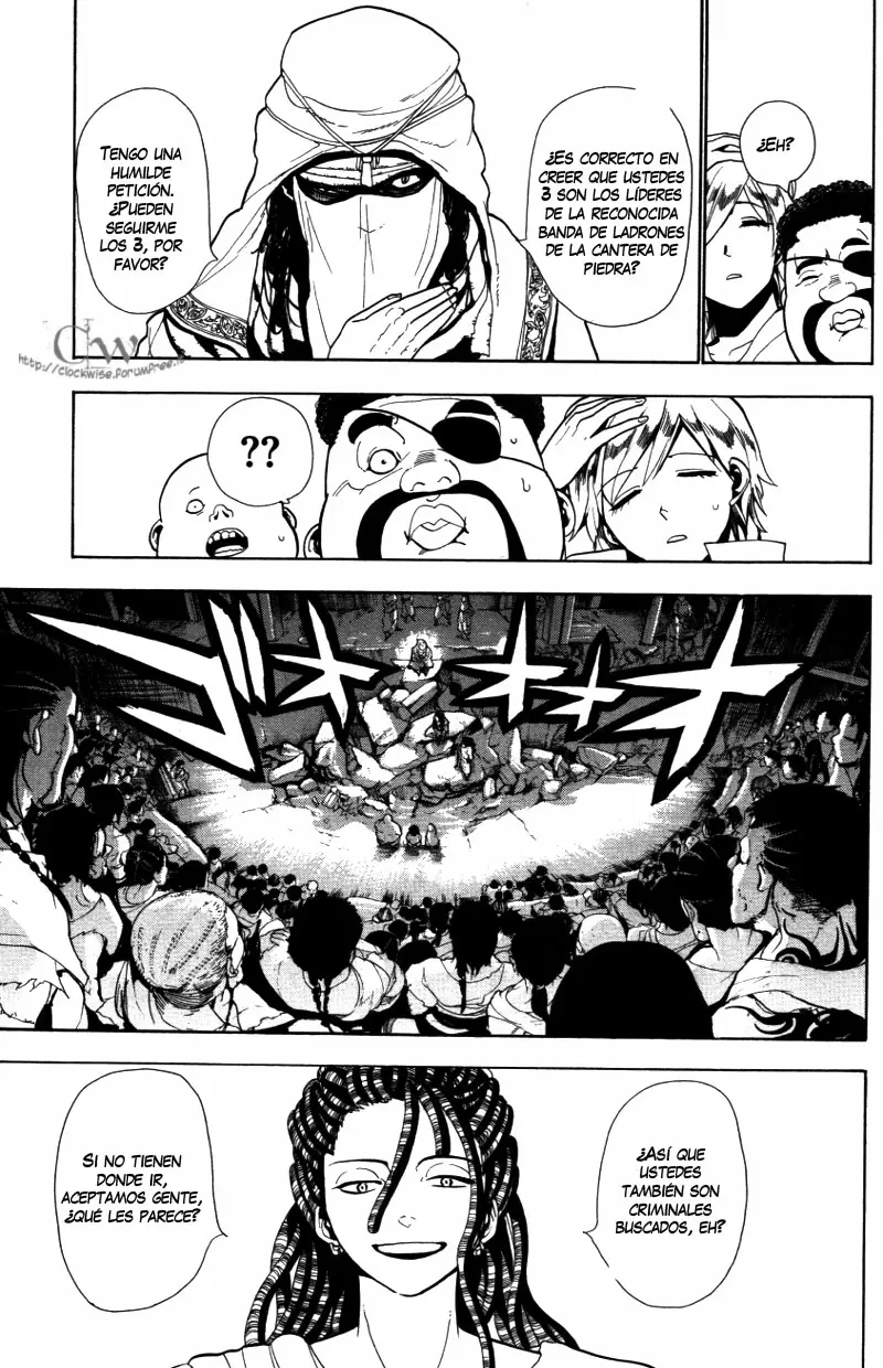 Magi - Labyrinth of Magic capítulo 36, página 9