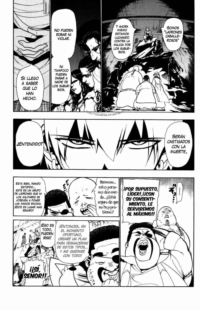 Magi - Labyrinth of Magic capítulo 36, página 11