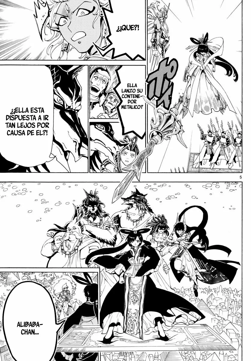Magi - Labyrinth of Magic capítulo 360, página 5