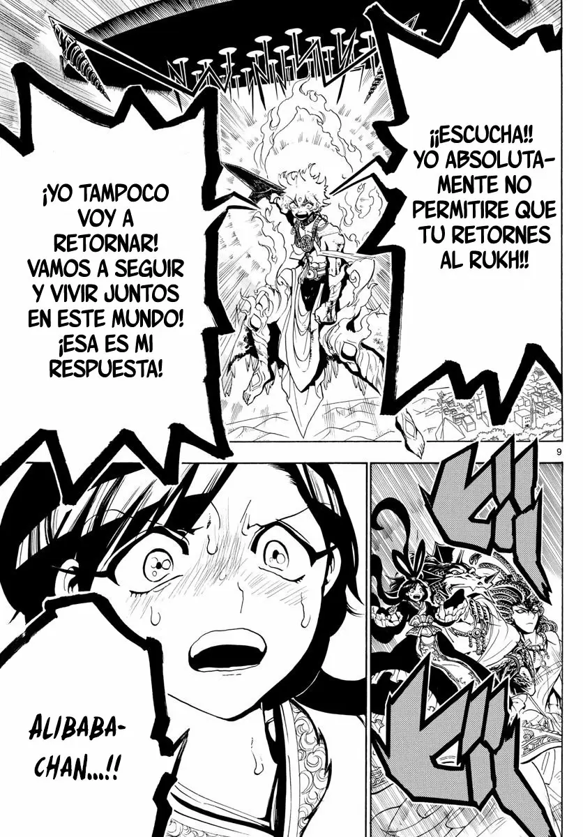 Magi - Labyrinth of Magic capítulo 360, página 9