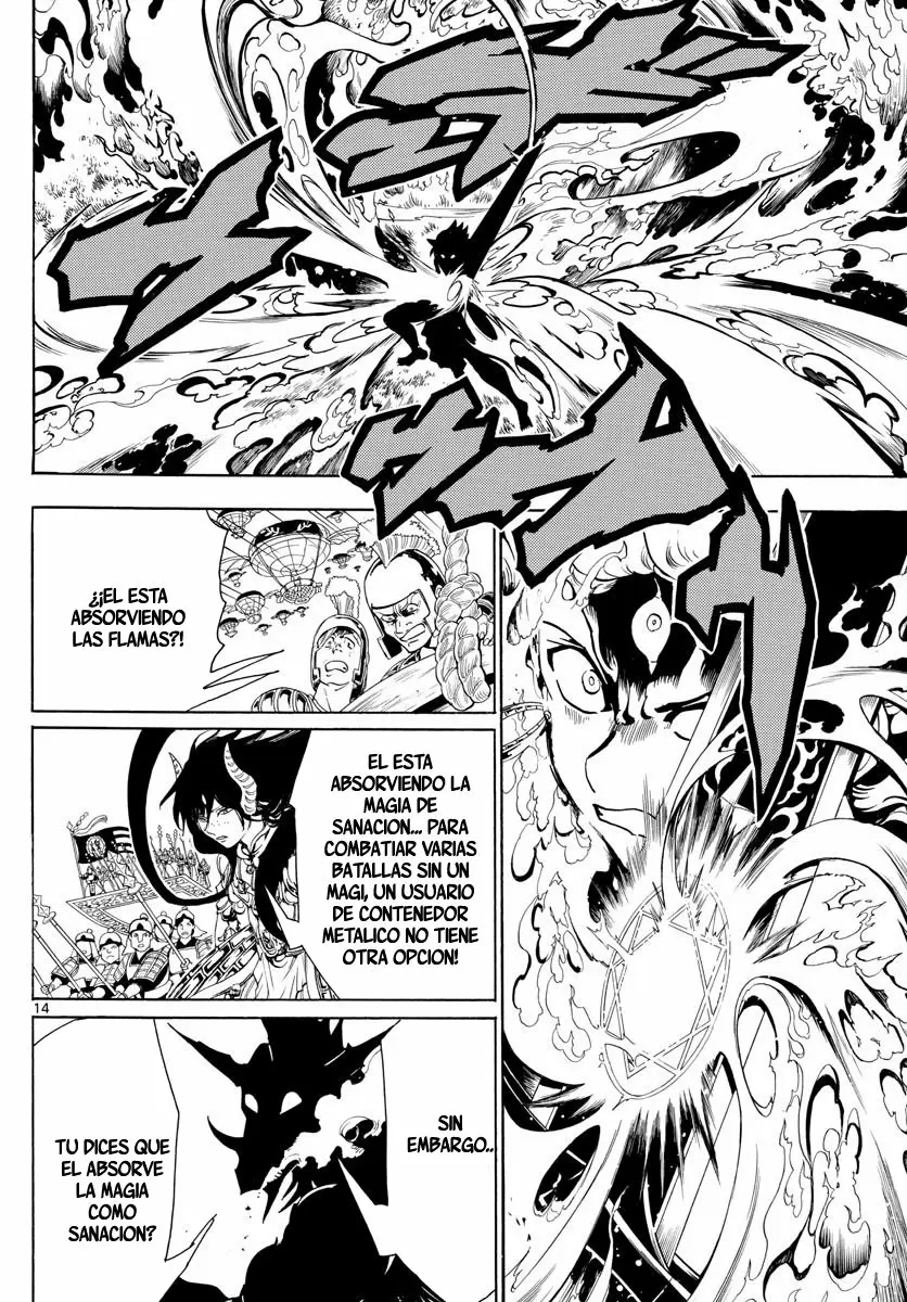 Magi - Labyrinth of Magic capítulo 360, página 14