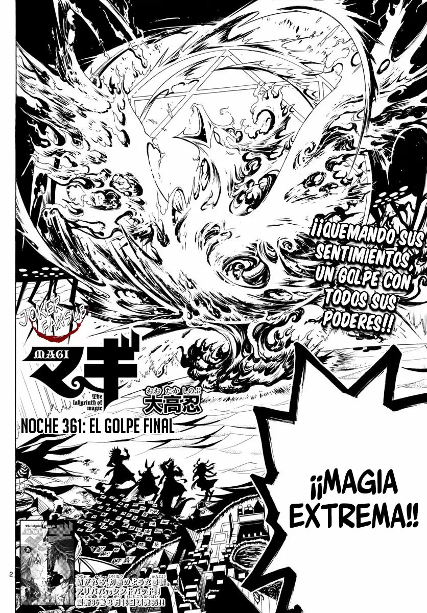 Magi - Labyrinth of Magic capítulo 361, página 2