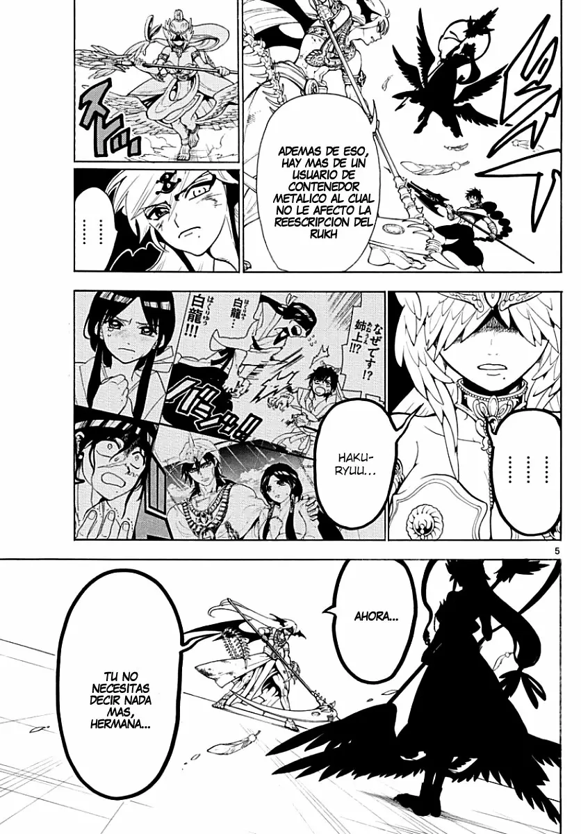 Magi - Labyrinth of Magic capítulo 363, página 5