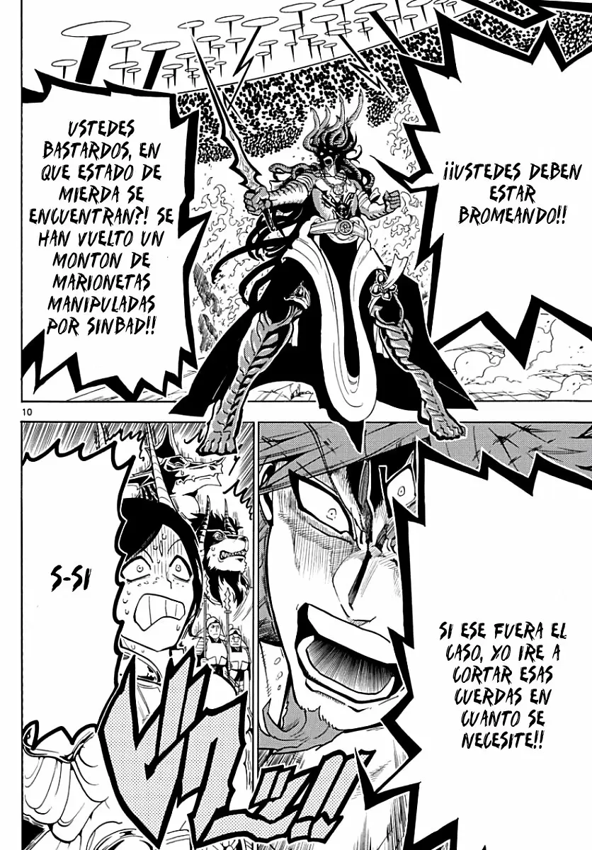 Magi - Labyrinth of Magic capítulo 363, página 10