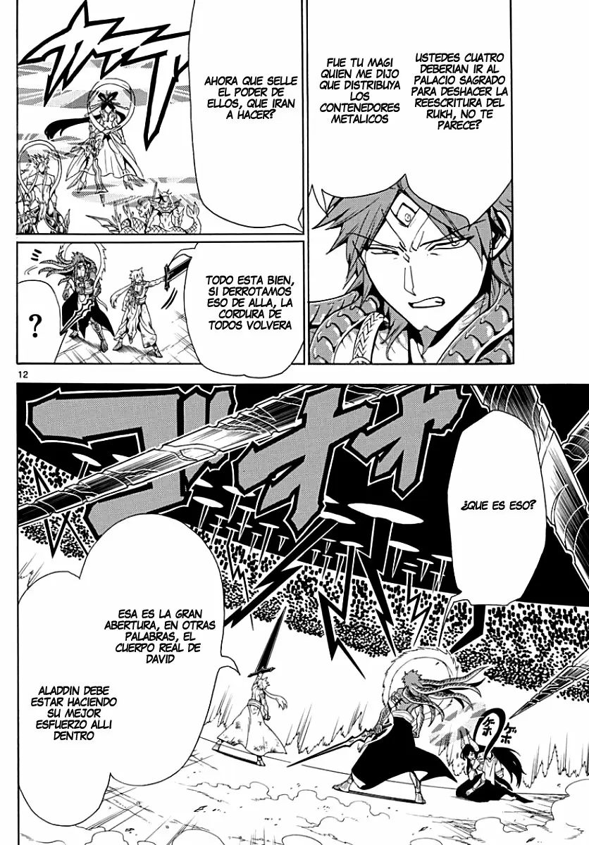 Magi - Labyrinth of Magic capítulo 363, página 12
