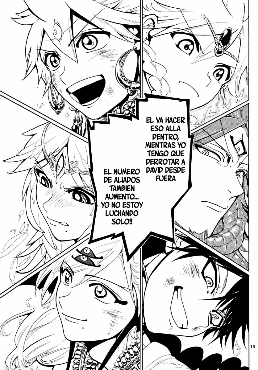 Magi - Labyrinth of Magic capítulo 363, página 13