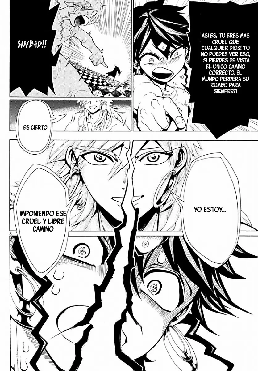 Magi - Labyrinth of Magic capítulo 364, página 8