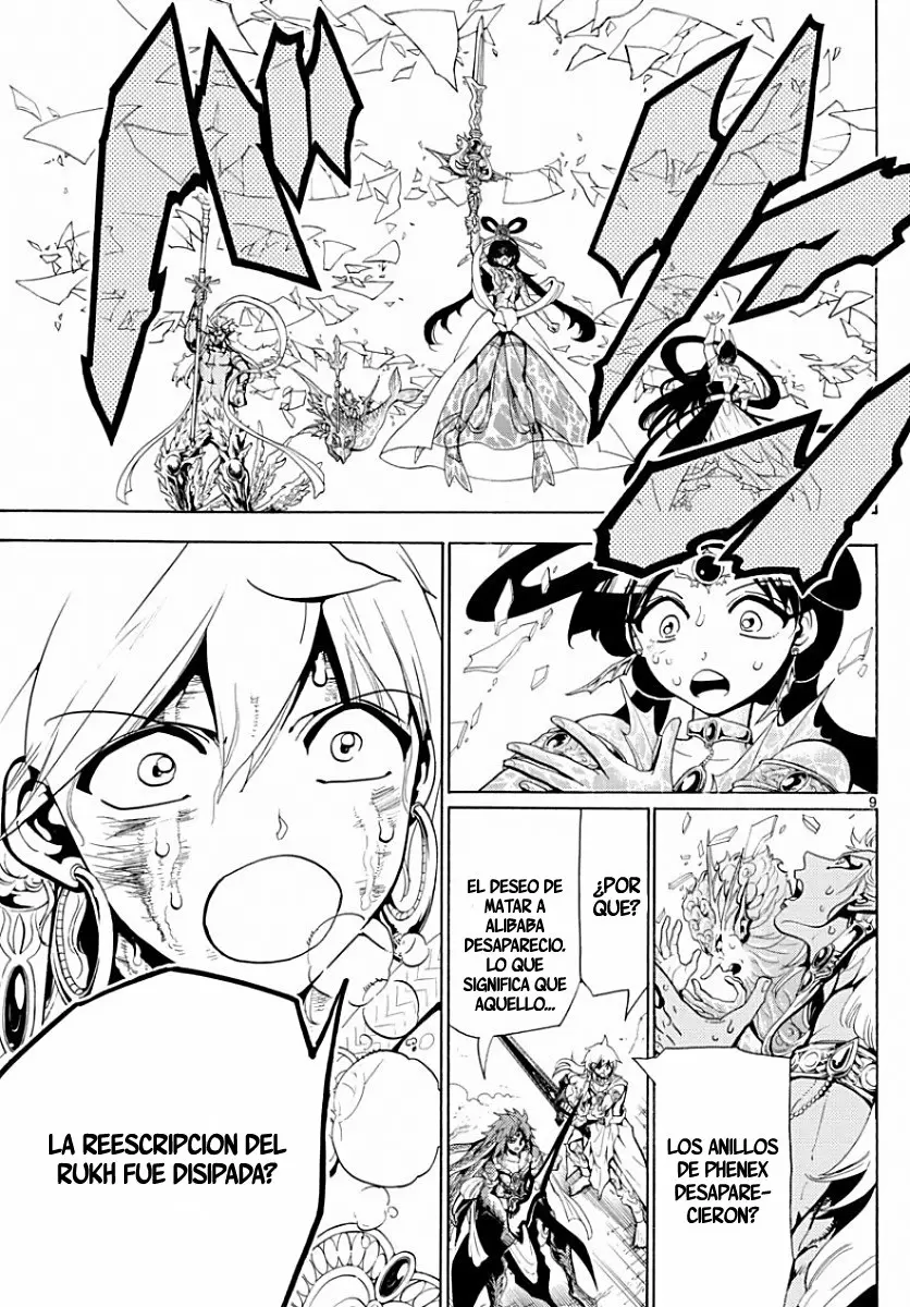 Magi - Labyrinth of Magic capítulo 364, página 9
