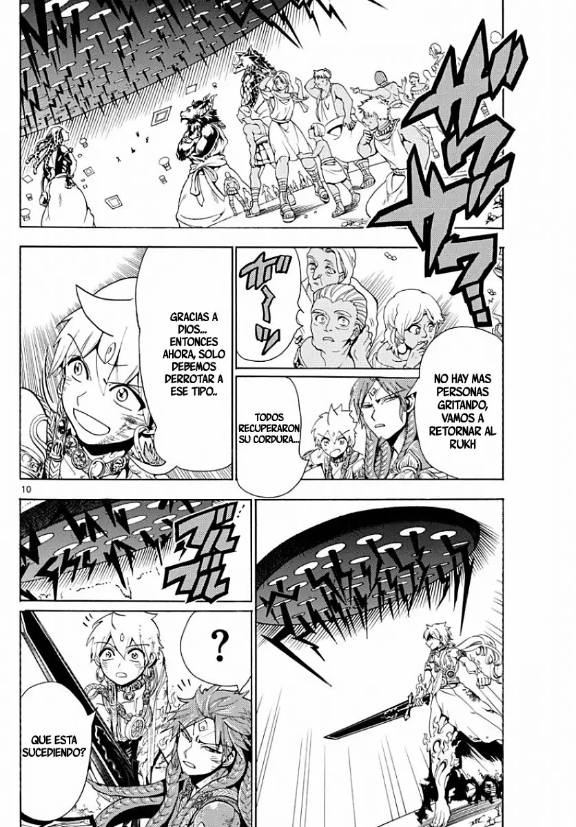 Magi - Labyrinth of Magic capítulo 364, página 10