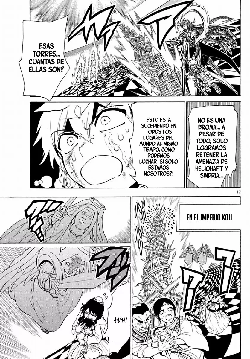 Magi - Labyrinth of Magic capítulo 364, página 17
