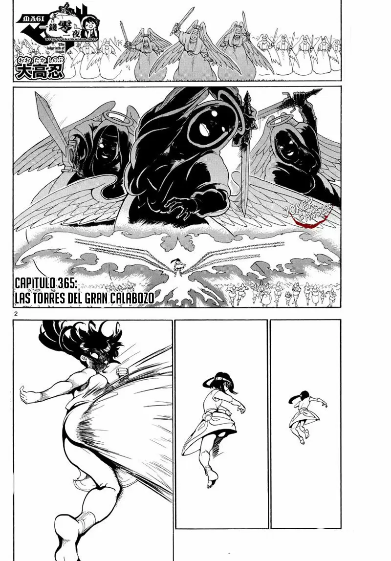 Magi - Labyrinth of Magic capítulo 365, página 2