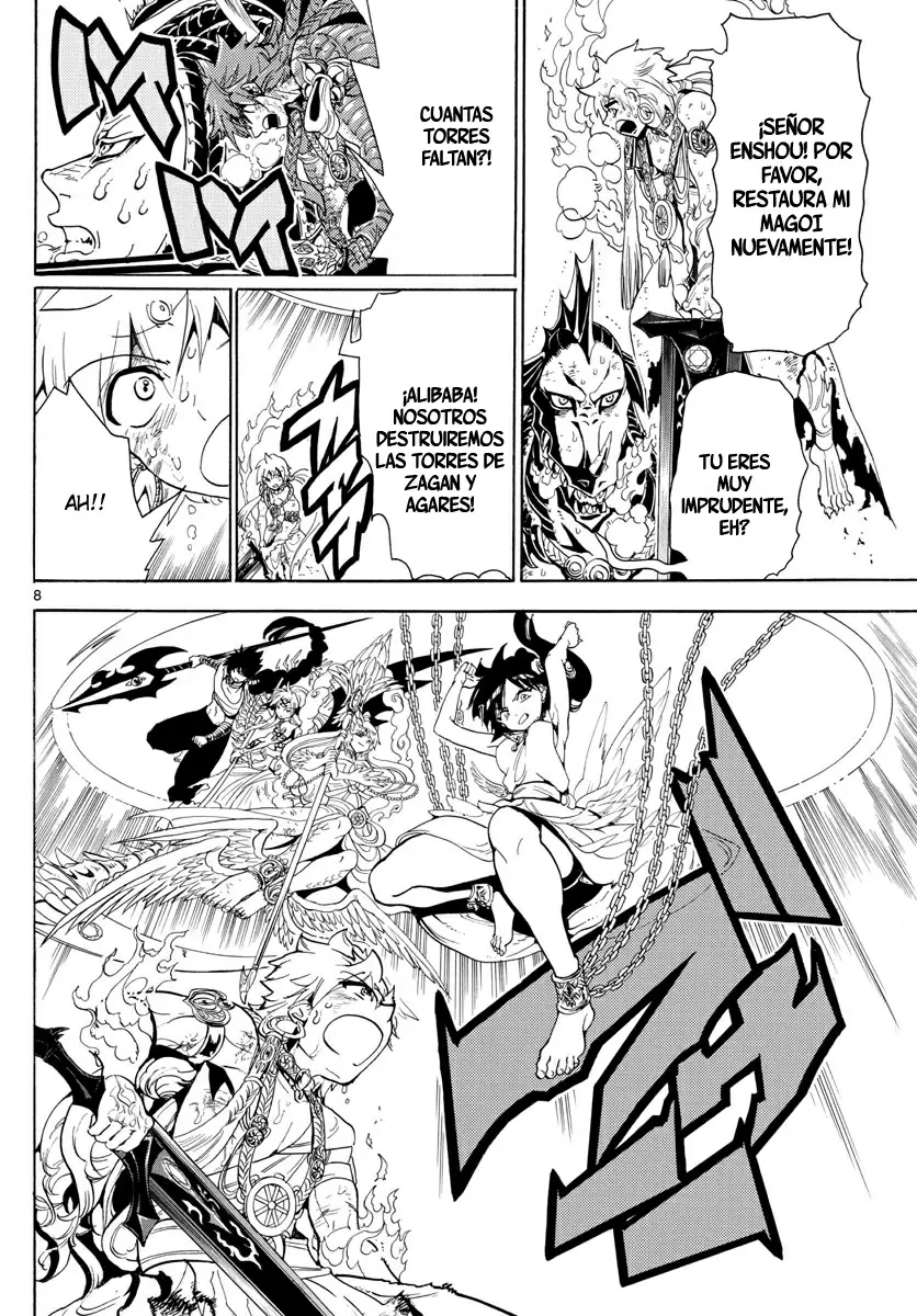 Magi - Labyrinth of Magic capítulo 366, página 9