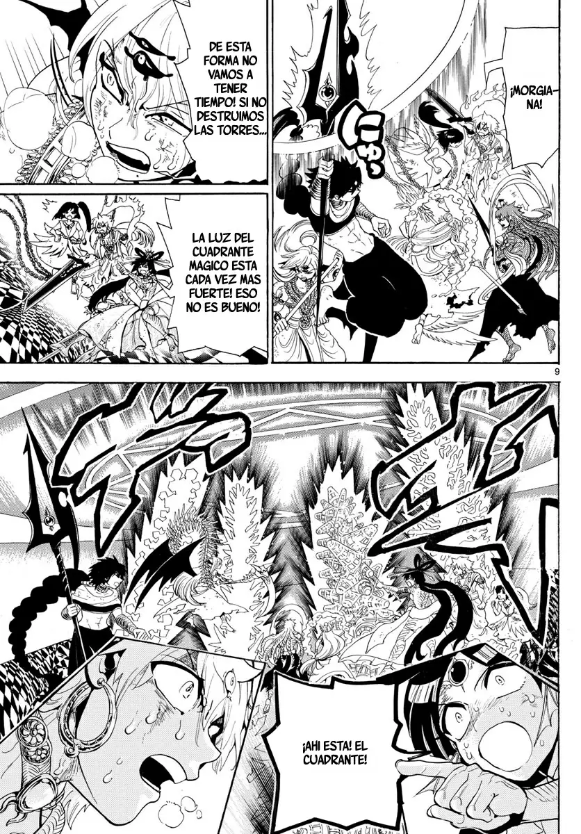 Magi - Labyrinth of Magic capítulo 366, página 10