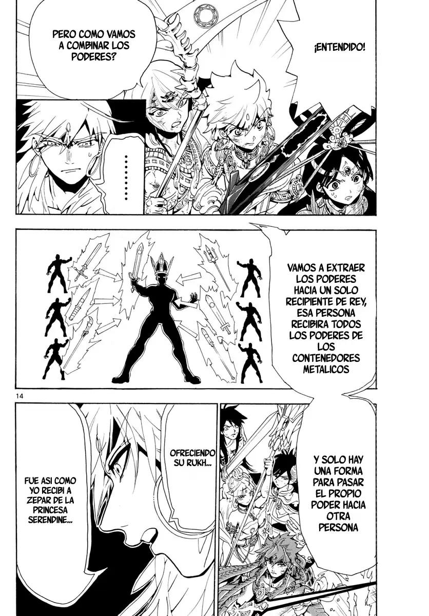 Magi - Labyrinth of Magic capítulo 366, página 15