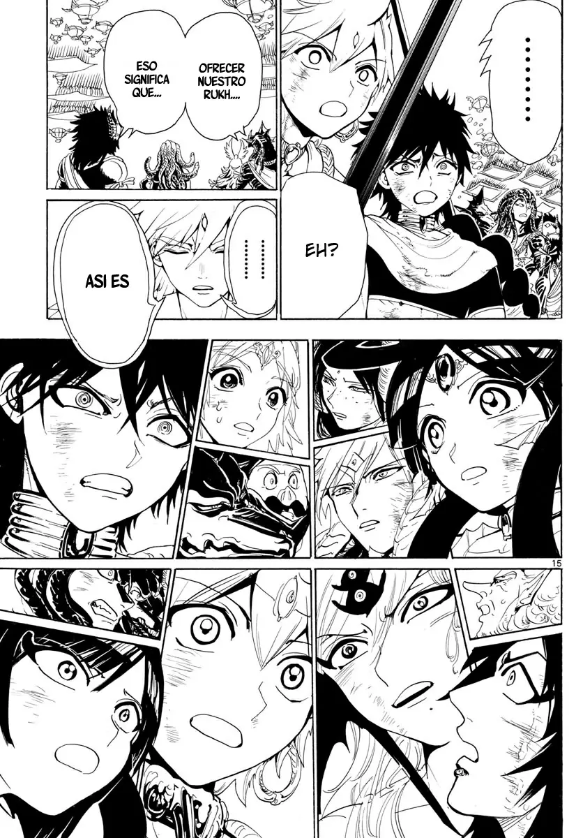 Magi - Labyrinth of Magic capítulo 366, página 16