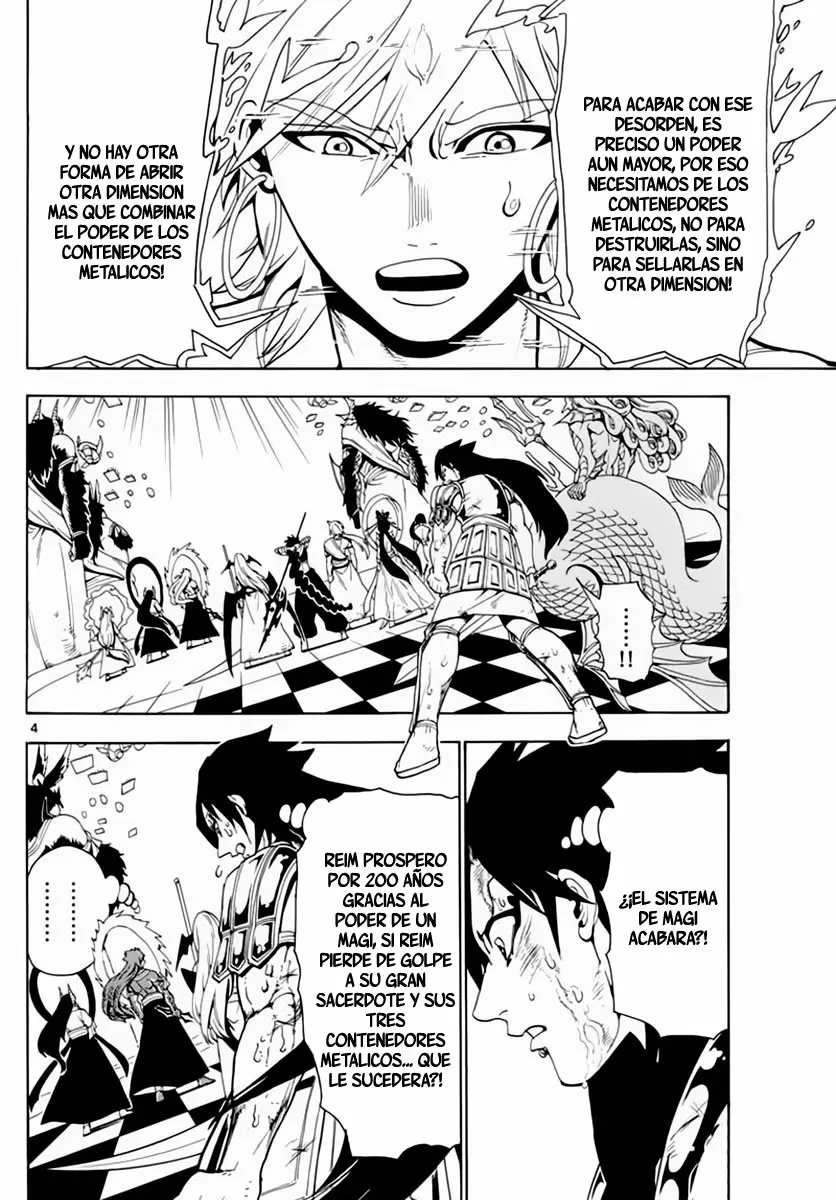 Magi - Labyrinth of Magic capítulo 367, página 4