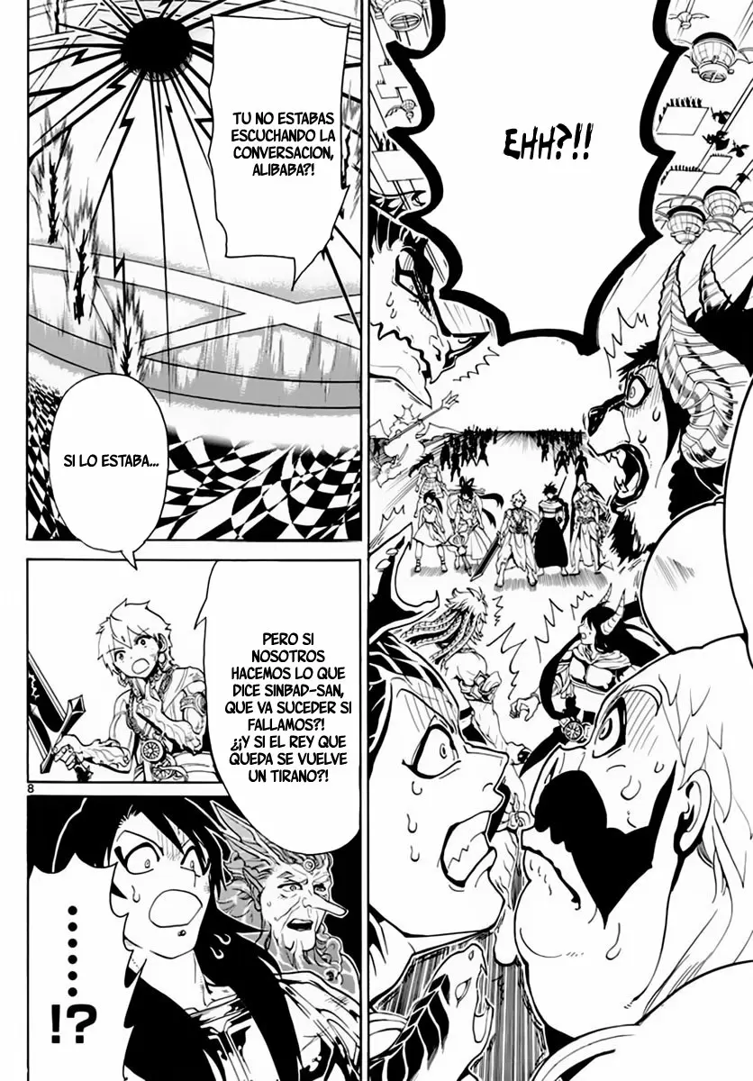 Magi - Labyrinth of Magic capítulo 367, página 8