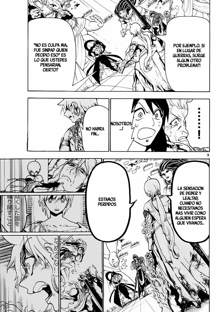 Magi - Labyrinth of Magic capítulo 367, página 9
