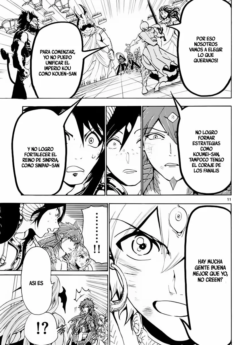 Magi - Labyrinth of Magic capítulo 367, página 11