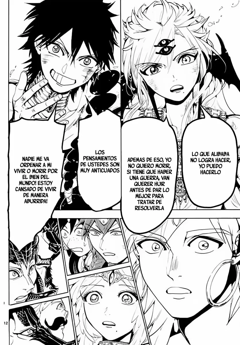 Magi - Labyrinth of Magic capítulo 367, página 12