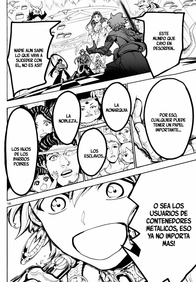 Magi - Labyrinth of Magic capítulo 367, página 14