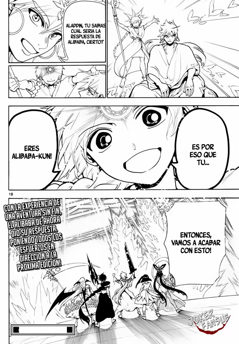 Magi - Labyrinth of Magic capítulo 367, página 17