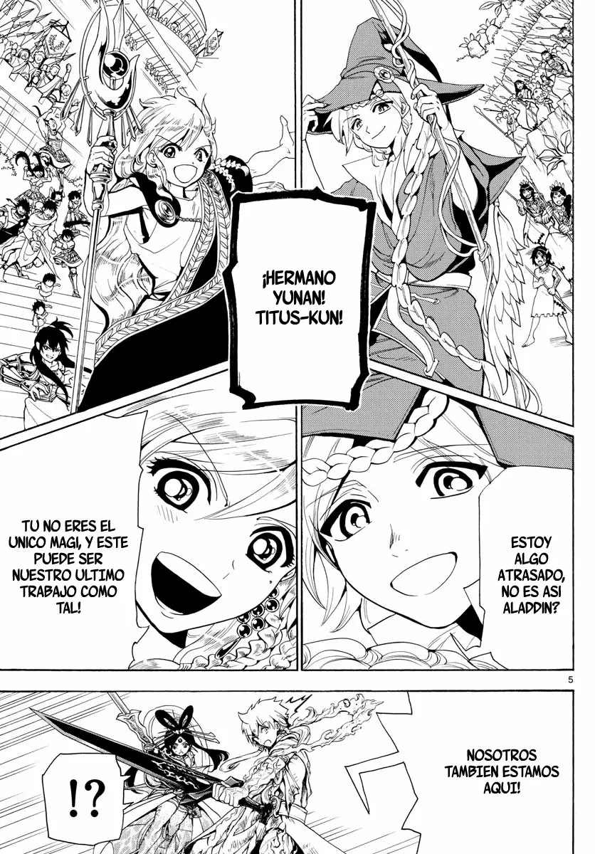 Magi - Labyrinth of Magic capítulo 368, página 4