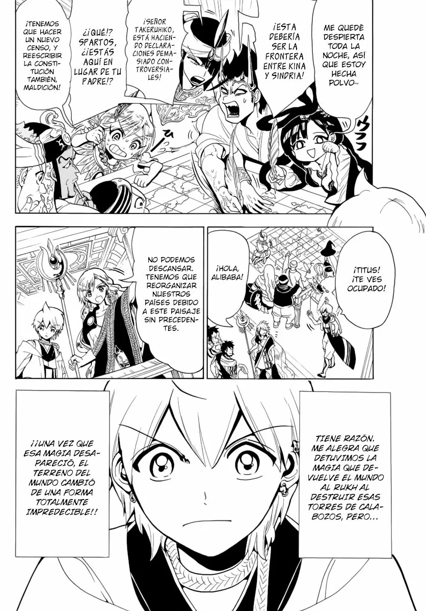Magi - Labyrinth of Magic capítulo 369, página 6