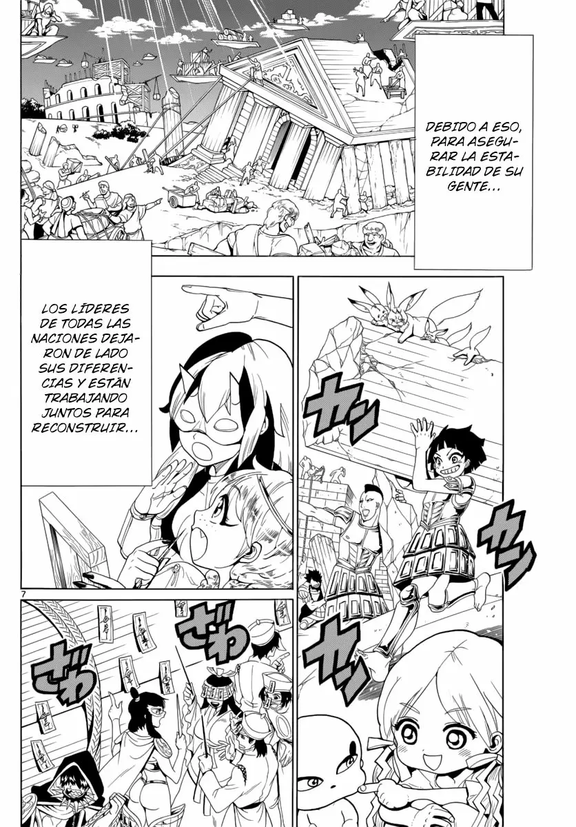 Magi - Labyrinth of Magic capítulo 369, página 8