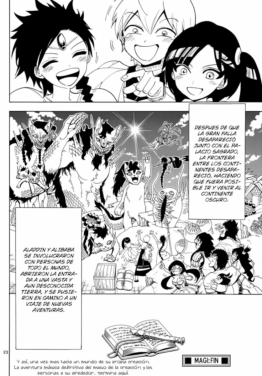 Magi - Labyrinth of Magic capítulo 369, página 22