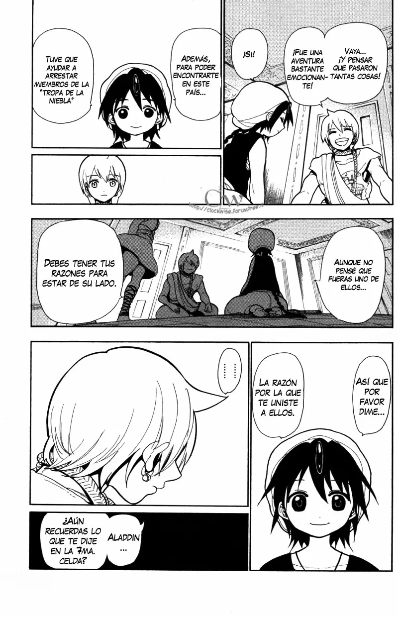 Magi - Labyrinth of Magic capítulo 37, página 16