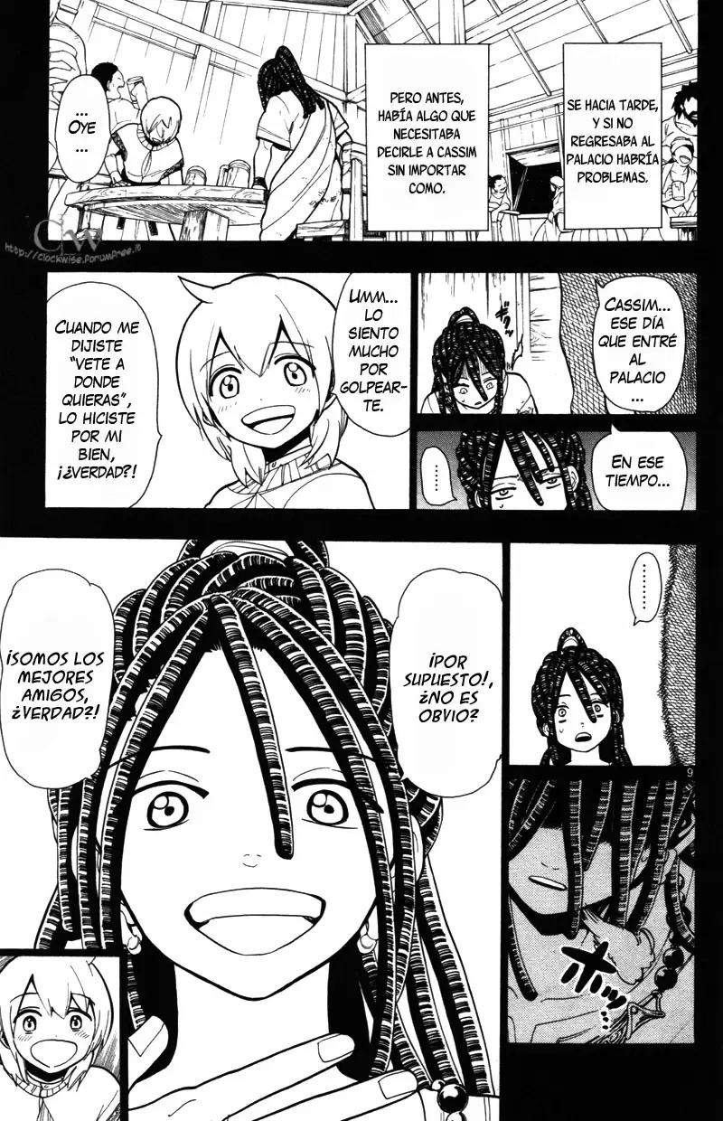 Magi - Labyrinth of Magic capítulo 39, página 9