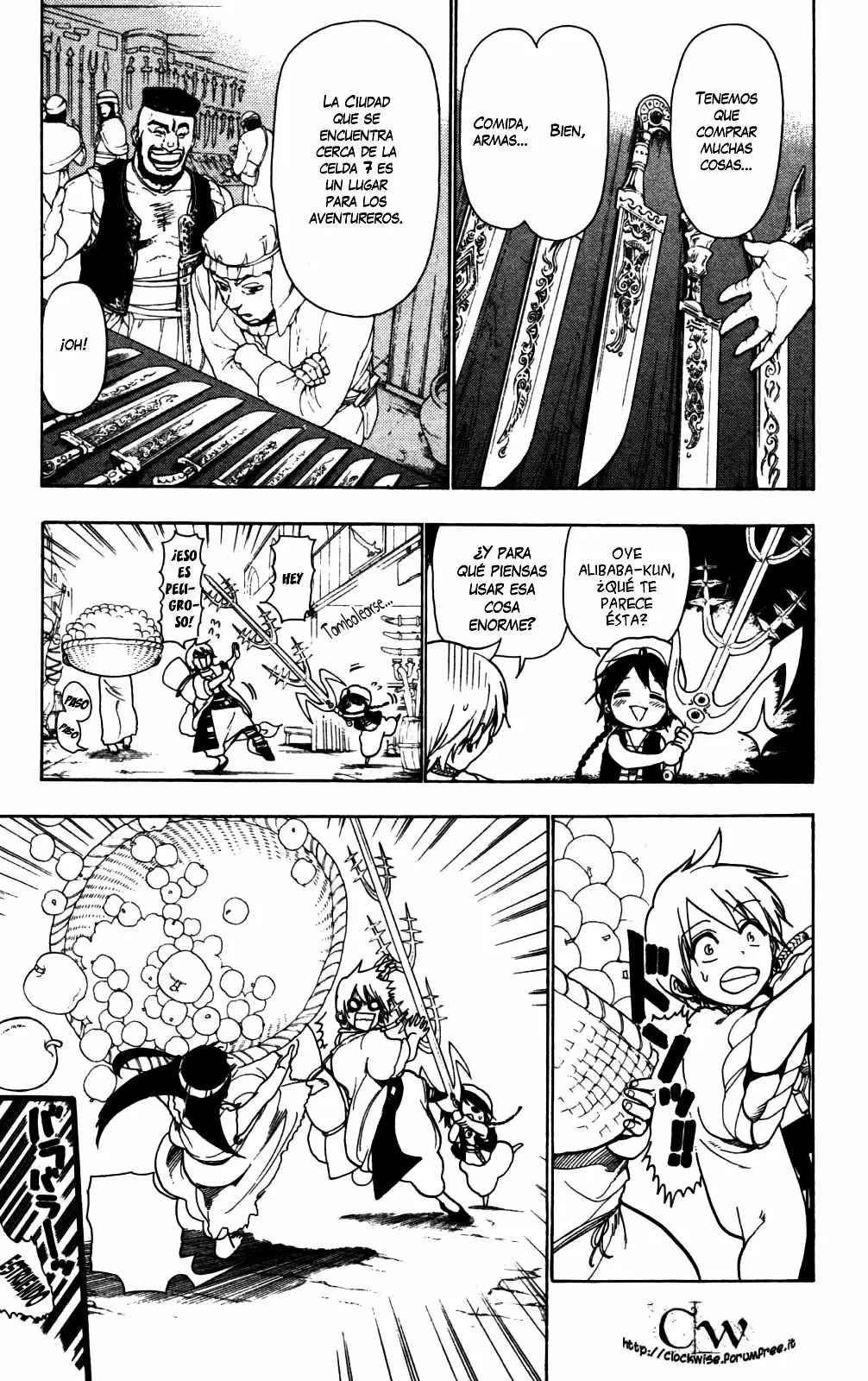 Magi - Labyrinth of Magic capítulo 4, página 13