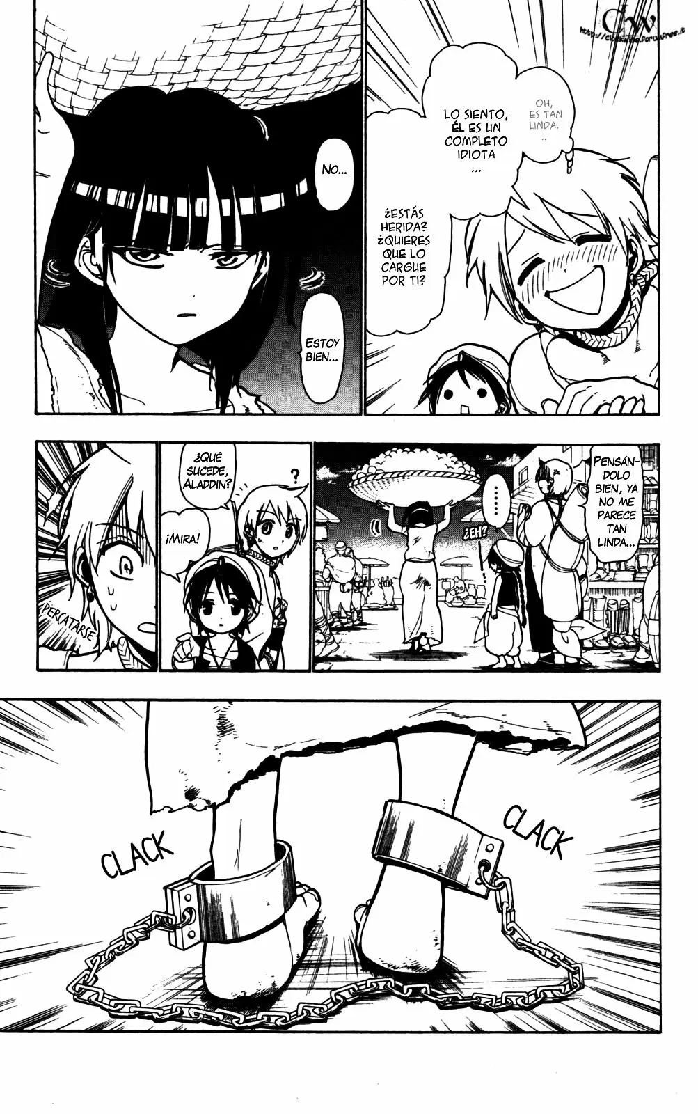 Magi - Labyrinth of Magic capítulo 4, página 15